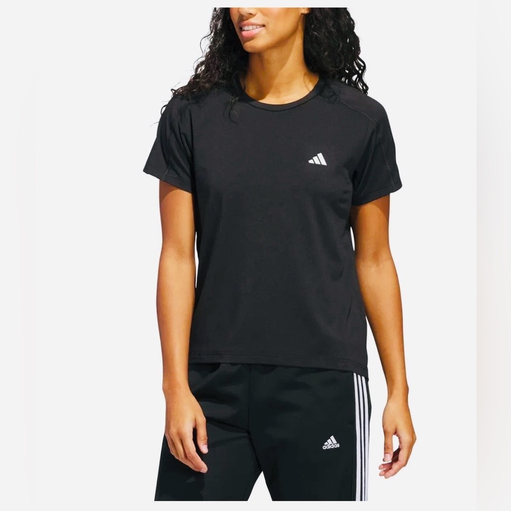 Adidas Women's Classic Active Black Tee Shirt NWT Large